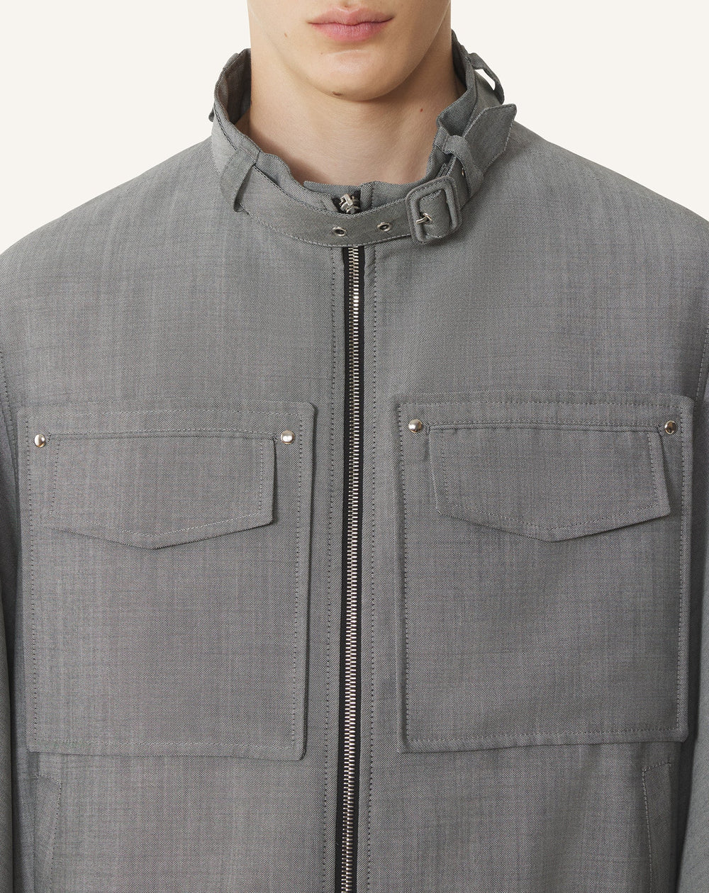 Blouson En Laine Mohair Black | Lanvin Men