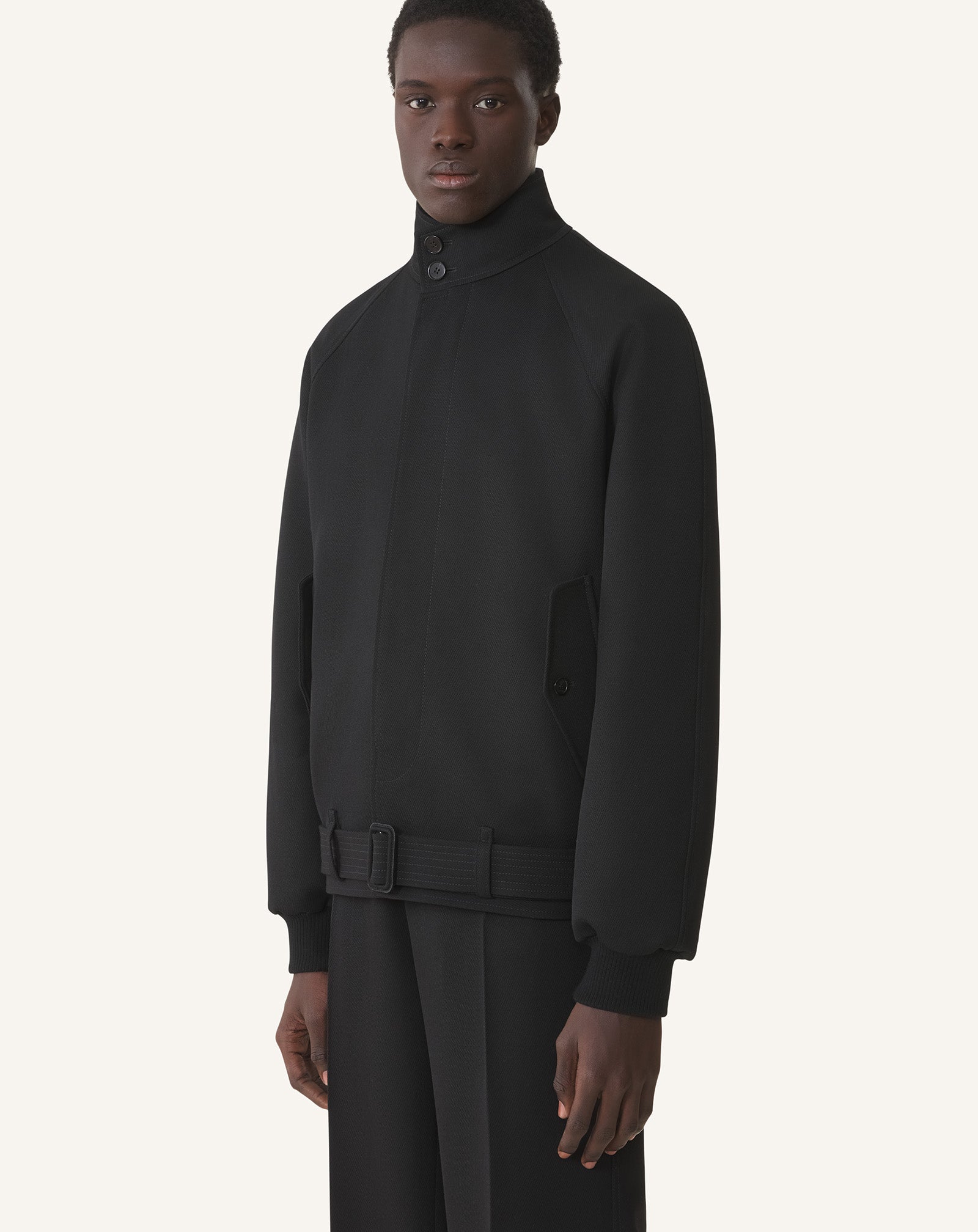 Black Light Wool Jacket | Lanvin Men