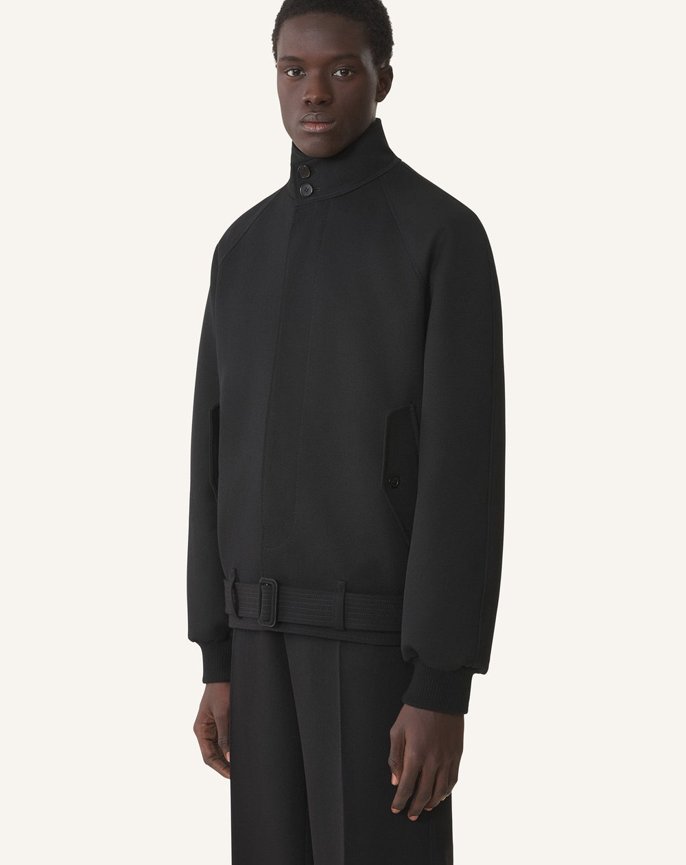 Black Light Wool Jacket | Lanvin Men