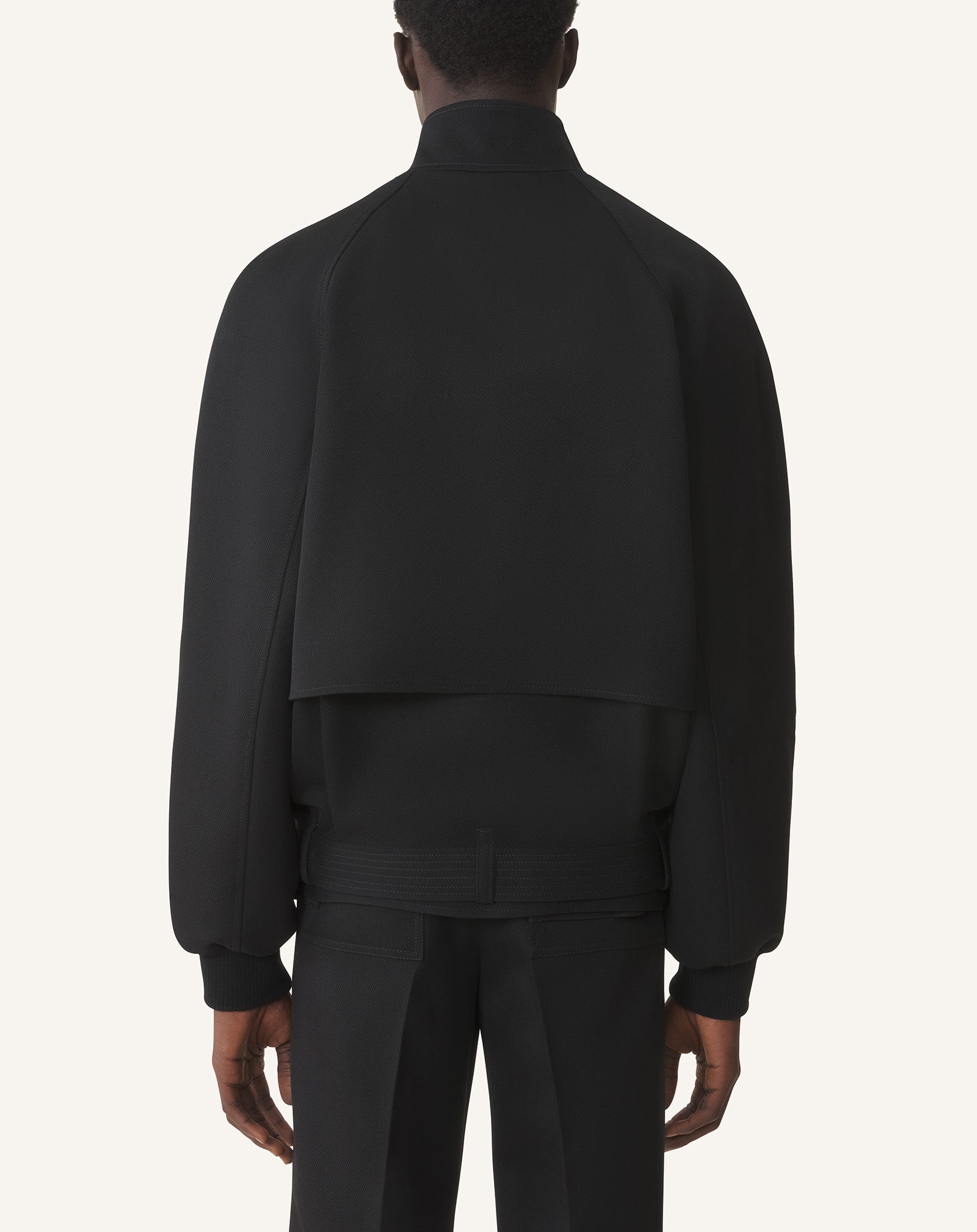 Black Light Wool Jacket | Lanvin Men