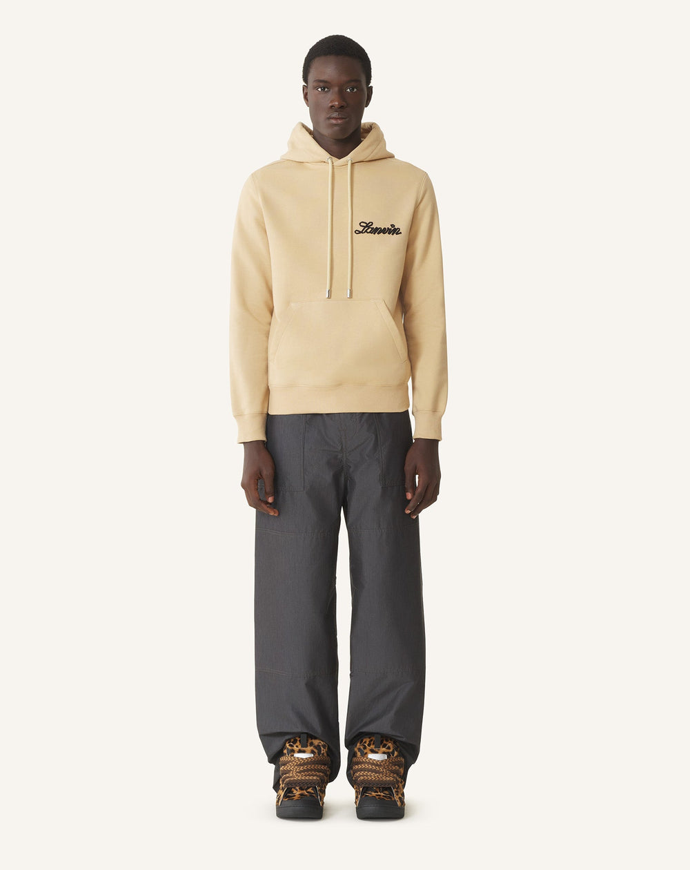Hoodie Ruban Lanvin Beige | Lanvin Men