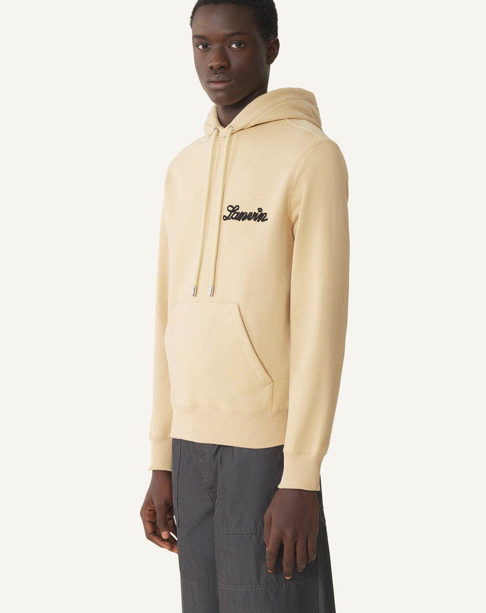 Hoodie Ruban Lanvin Beige | Lanvin Men
