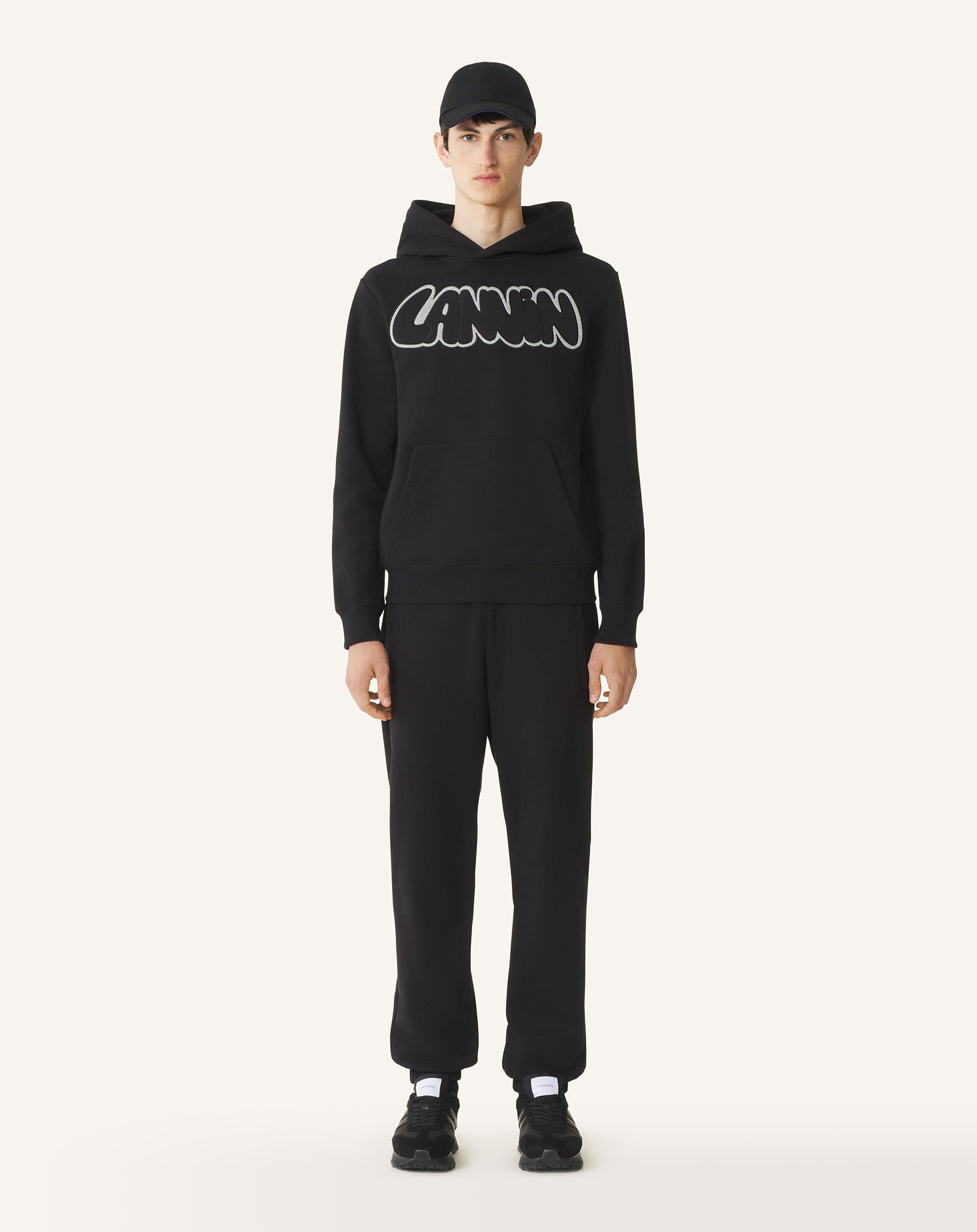 Hoodie Urban Curb Black | Lanvin Men