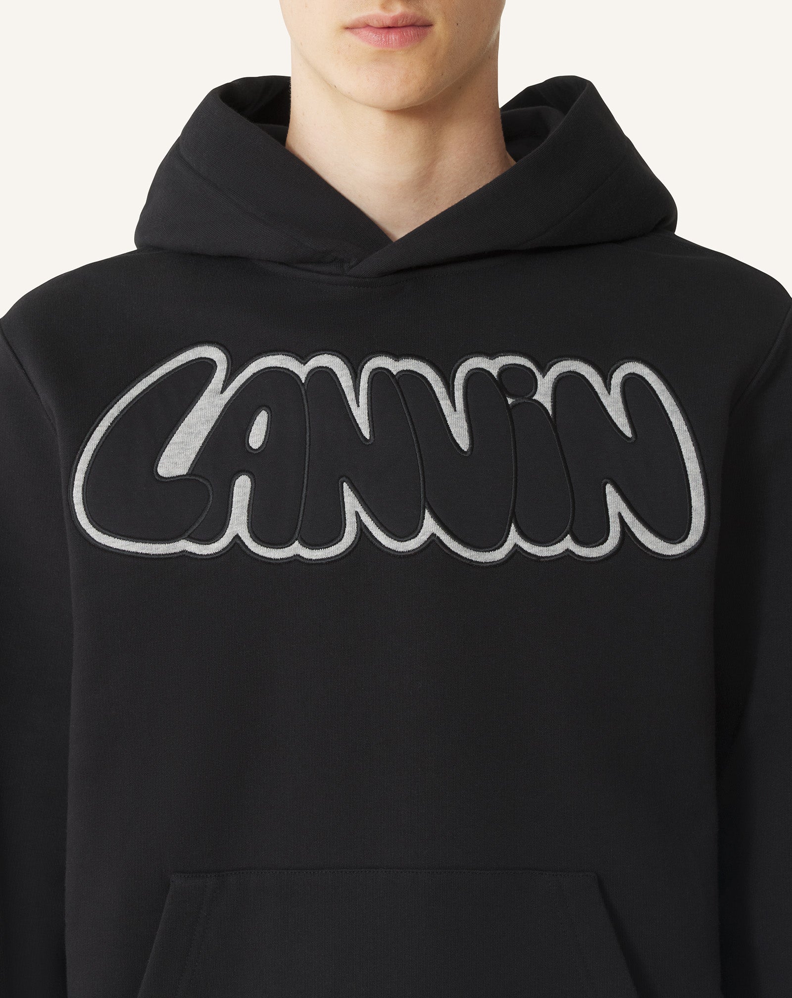 Hoodie Urban Curb Black | Lanvin Men