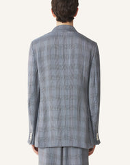 Veste Croisée En Viscose Black | Lanvin Men