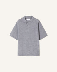 Polo En Laine Mérinos Black | Lanvin Men