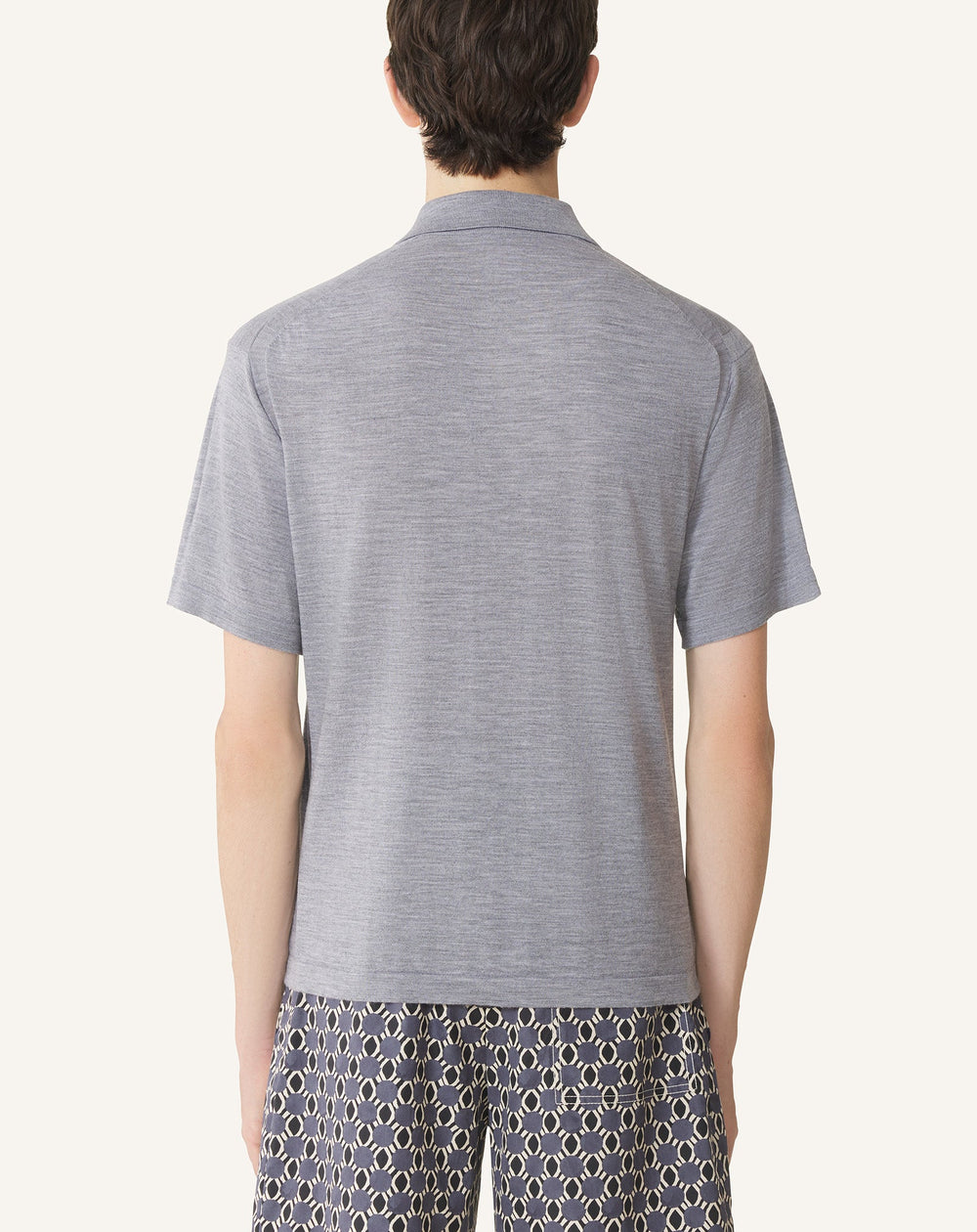 Polo En Laine Mérinos Black | Lanvin Men