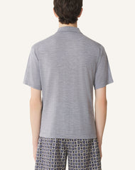 Polo En Laine Mérinos Black | Lanvin Men