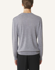 Pull En Laine Mérinos Black | Lanvin Men