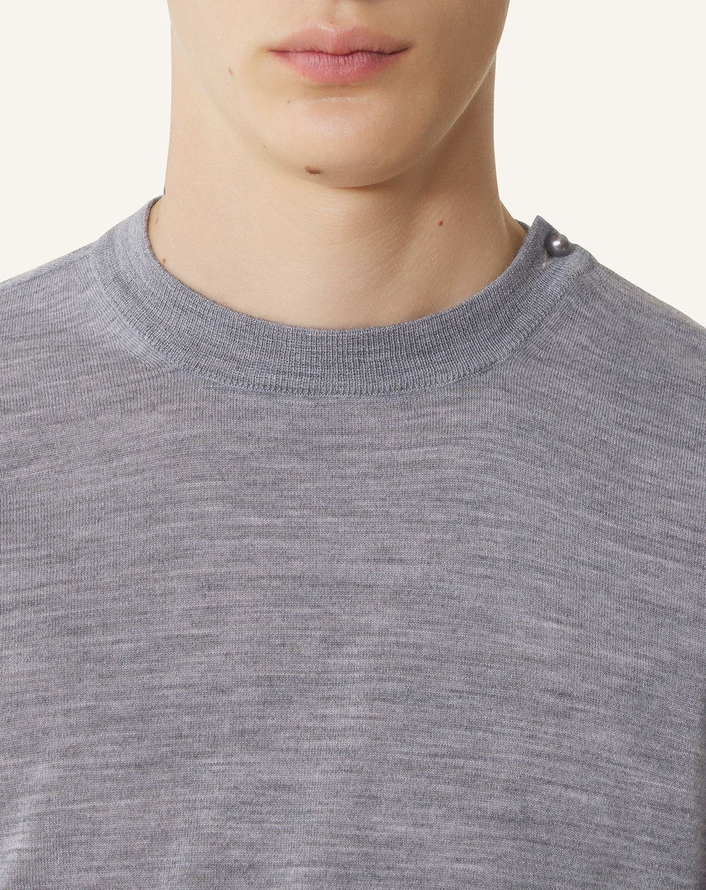 Pull En Laine Mérinos Black | Lanvin Men