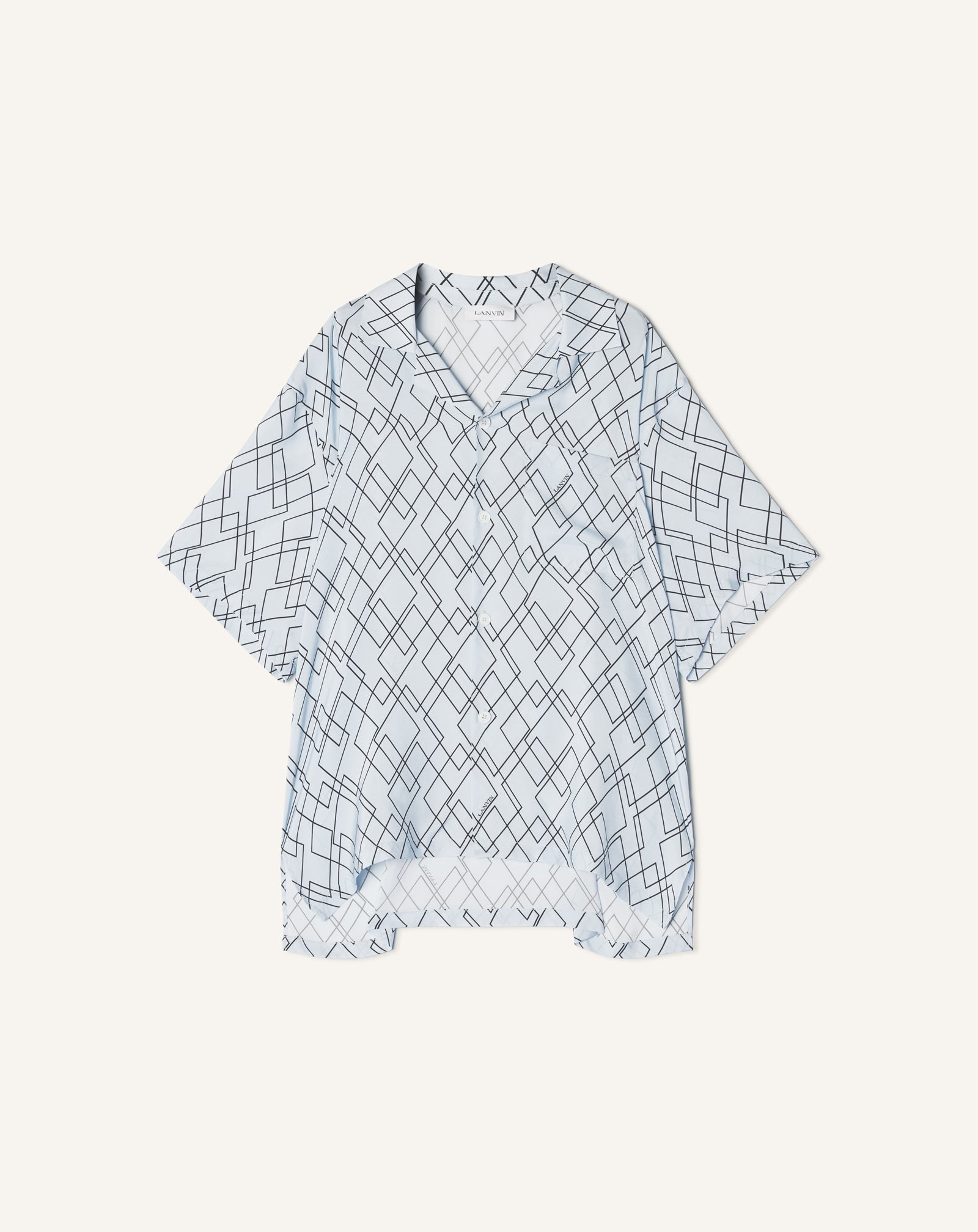 Chemise Fluide Imprimée | Lanvin Men