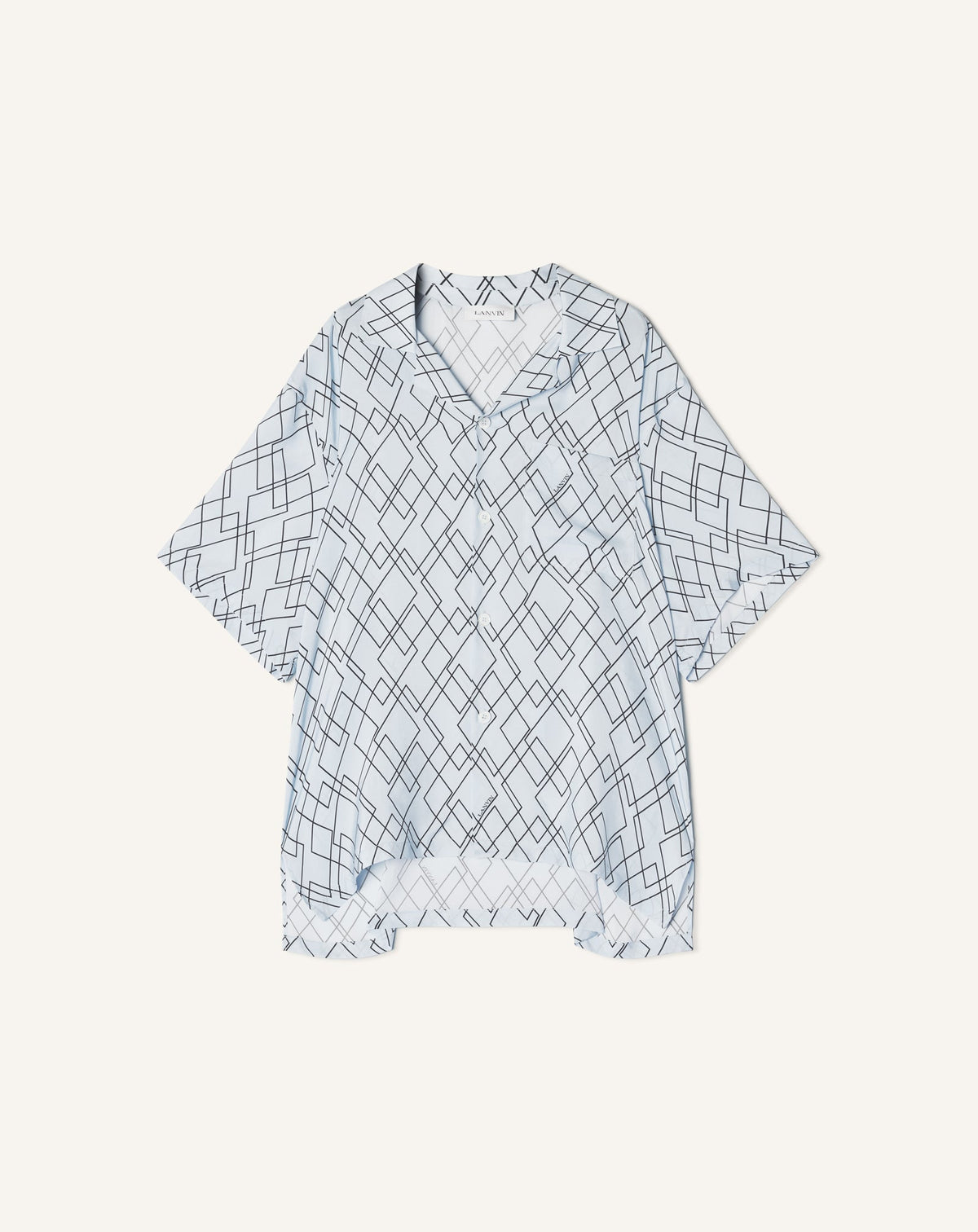 Chemise Fluide Imprimée | Lanvin Men