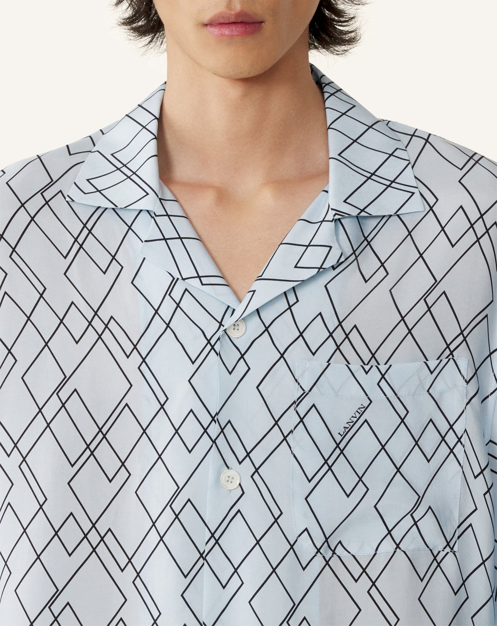 Chemise Fluide Imprimée | Lanvin Men