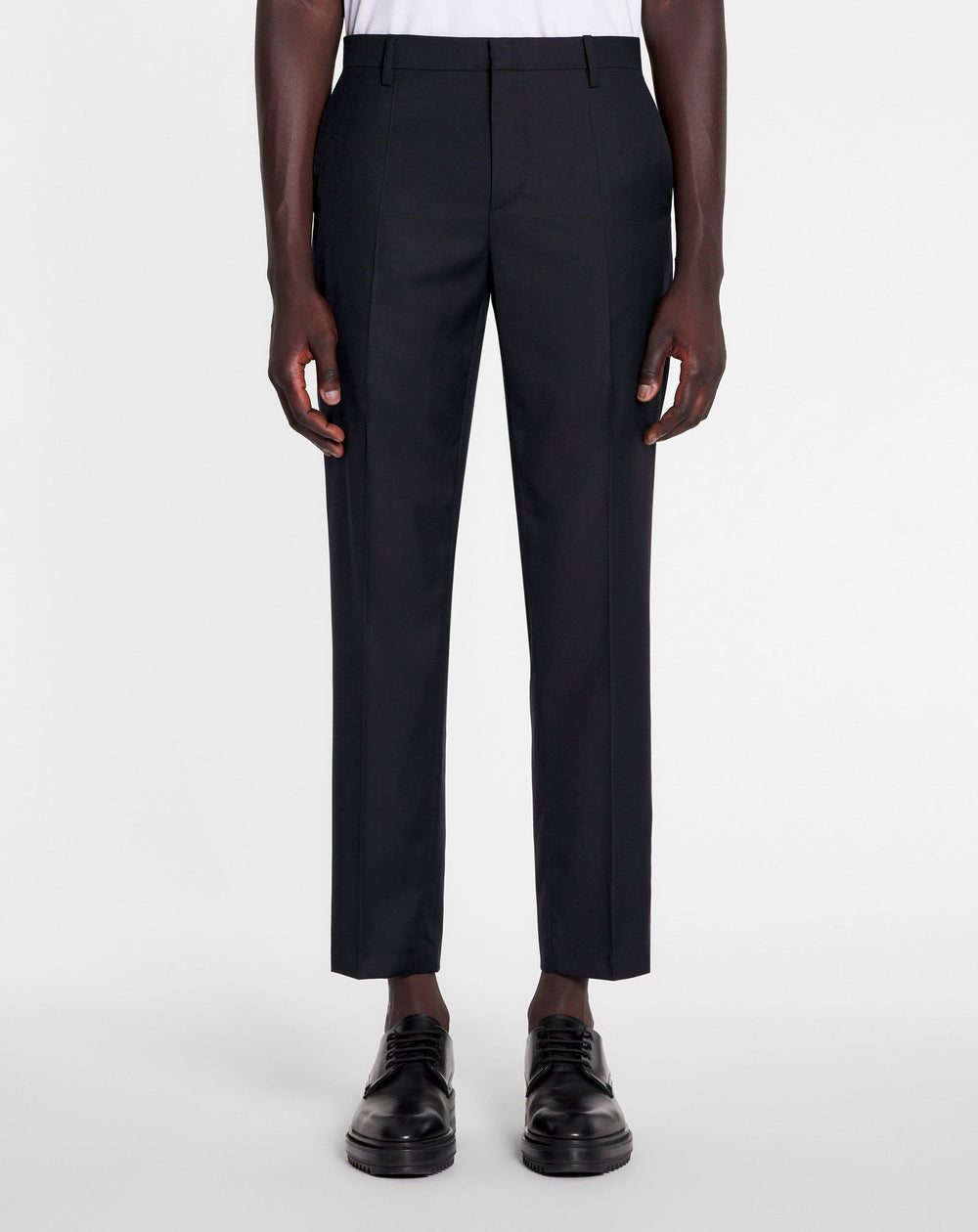 CIGARETTE TROUSERS NAVY BLUE | Lanvin Men