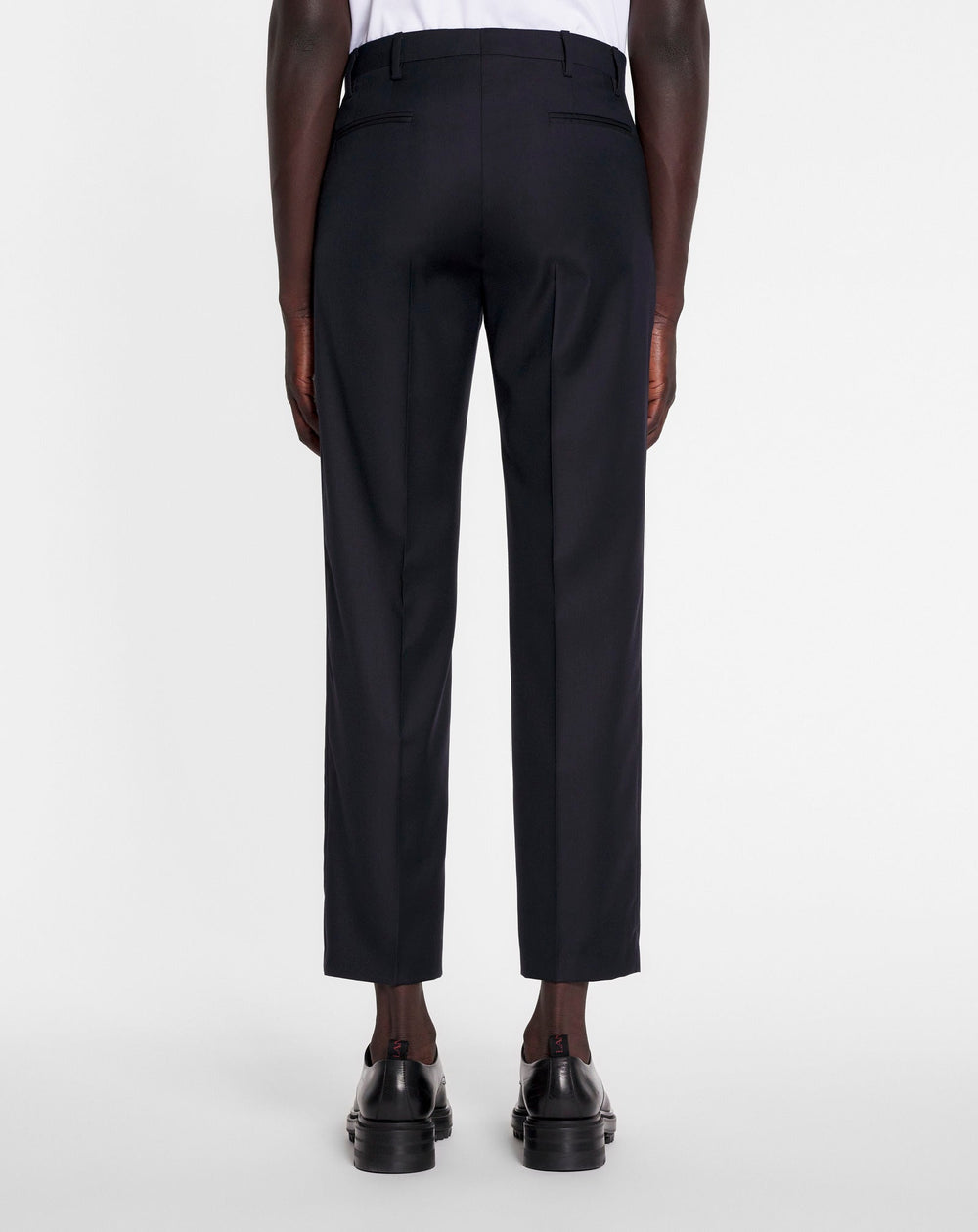 CIGARETTE TROUSERS NAVY BLUE | Lanvin Men