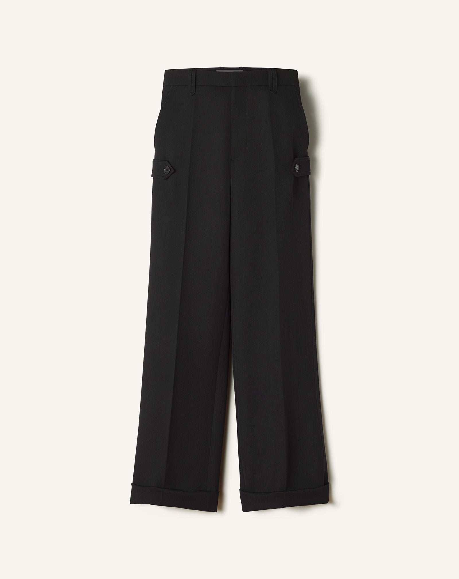 Black Light Wool Chino Pants | Lanvin Men