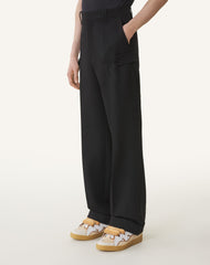 Black Light Wool Chino Pants | Lanvin Men