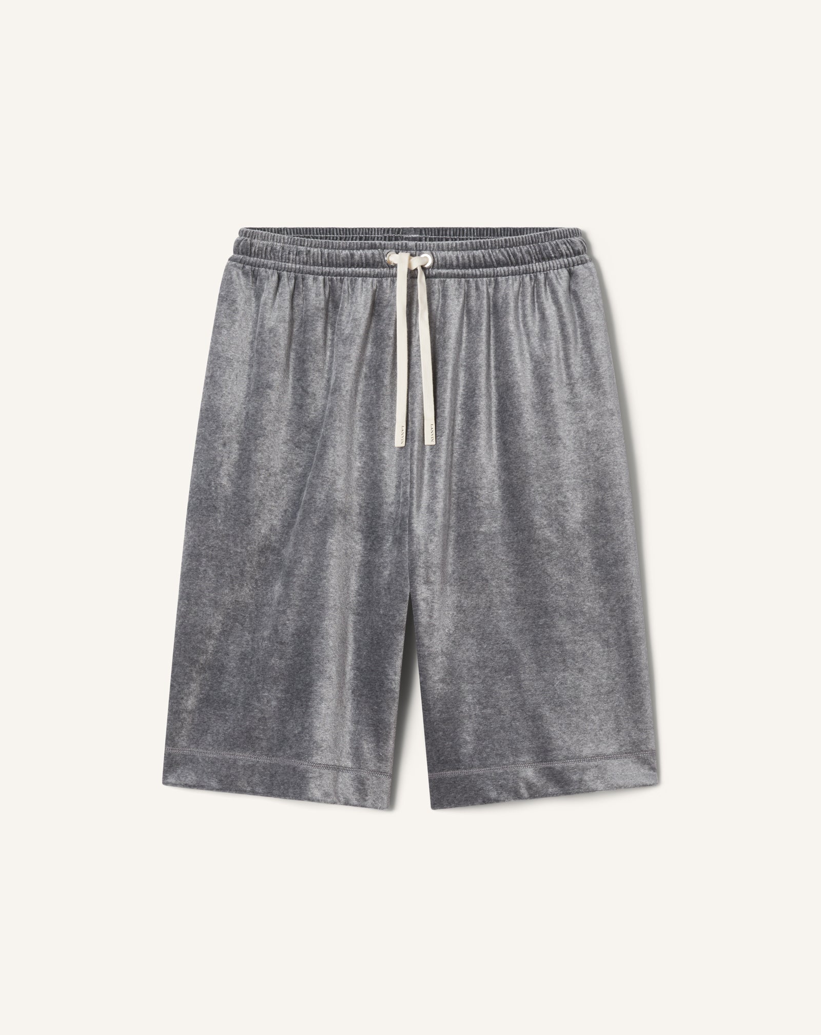 Bermuda En Velours Grey | Lanvin Men