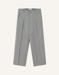 Pantalon Droit En Laine Mohair Black | Lanvin Men