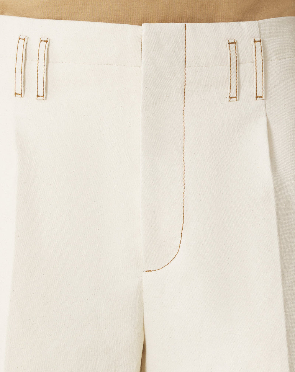 Short En Denim White | Lanvin Men