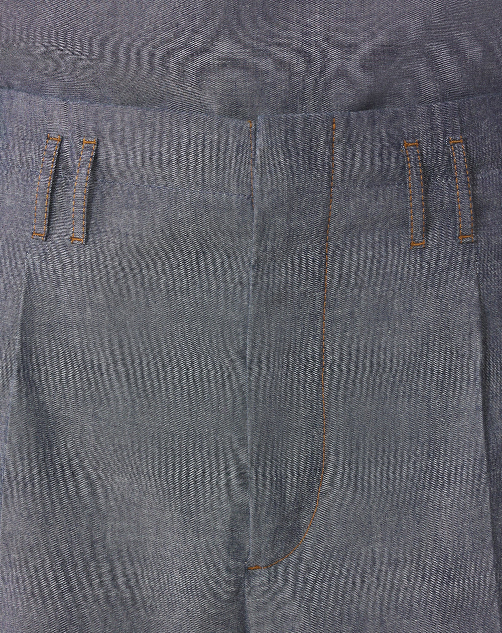 Short En Chambray Blue | Lanvin Men