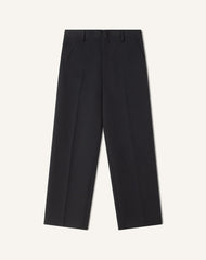 Pantalon Droit En Laine Black | Lanvin Men