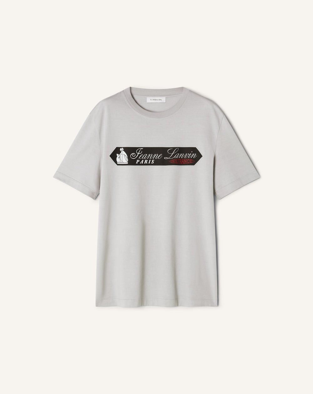 T-shirt Imprimé Etiquette Lanvin Grey | Lanvin Men