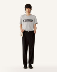 T-shirt Imprimé Etiquette Lanvin Grey | Lanvin Men