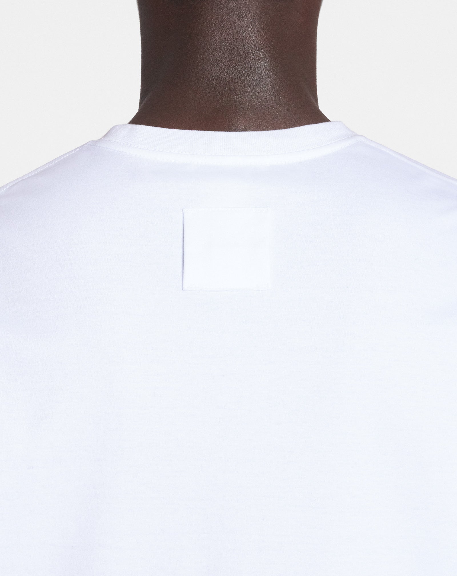 White Lanvin Embroidered T-shirt | Lanvin Men