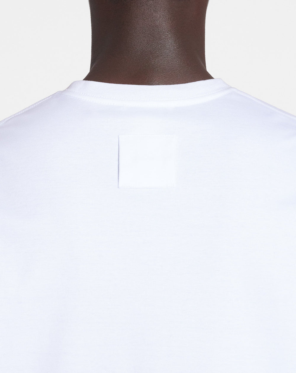 White Lanvin Embroidered T-shirt | Lanvin Men