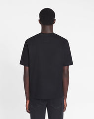 Black Lanvin Embroidered T-shirt | Lanvin Men