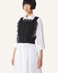 Plastron En Guipure Black | Lanvin Women