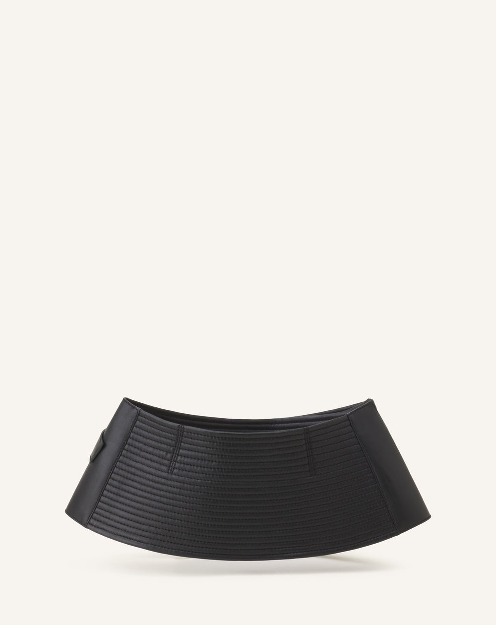 Ceinture Large En Cuir Black | Lanvin Women