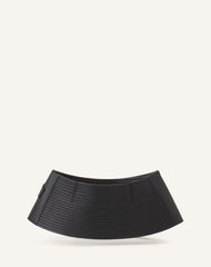 Ceinture Large En Cuir Black | Lanvin Women