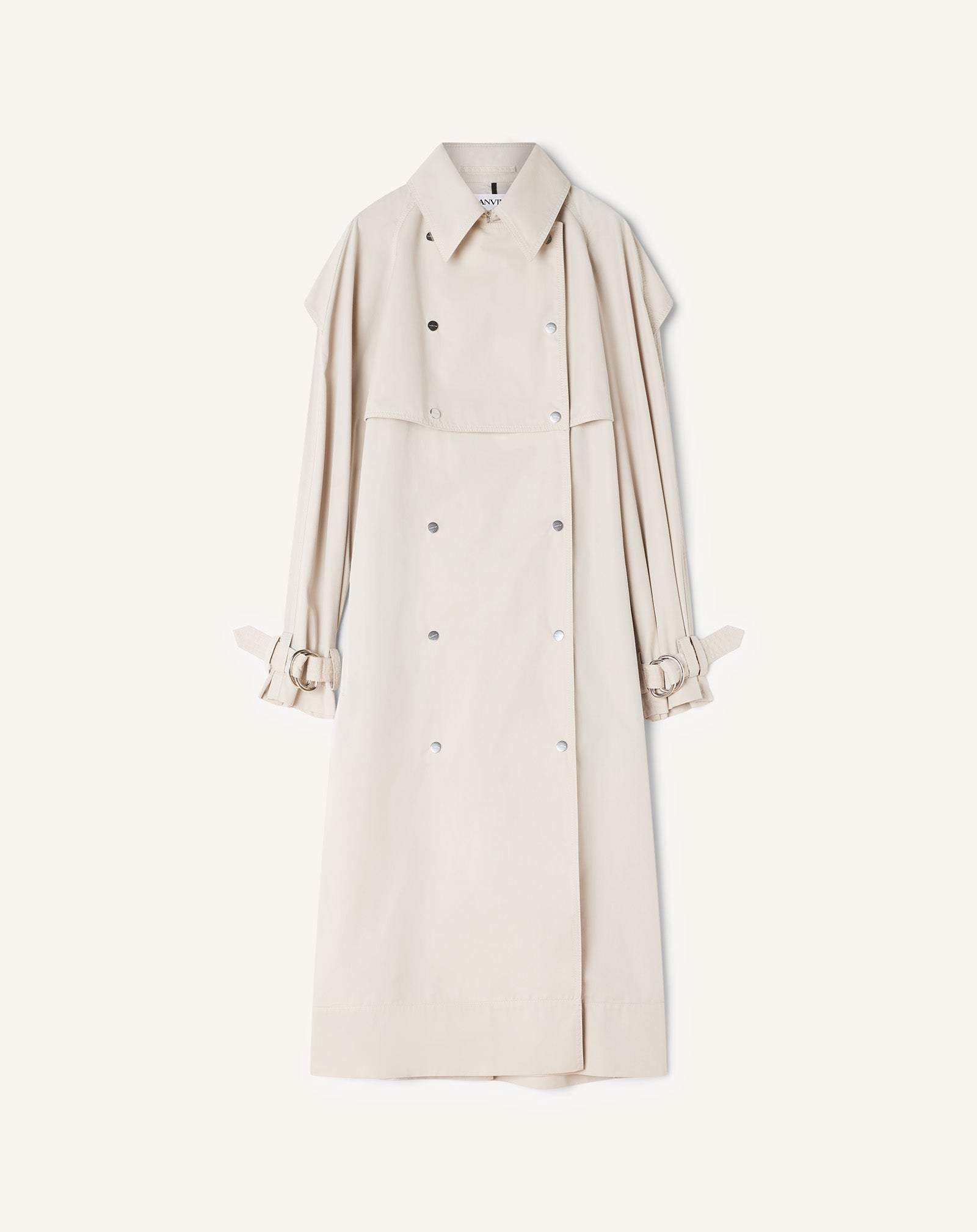 Trench En Coton White | Lanvin Women