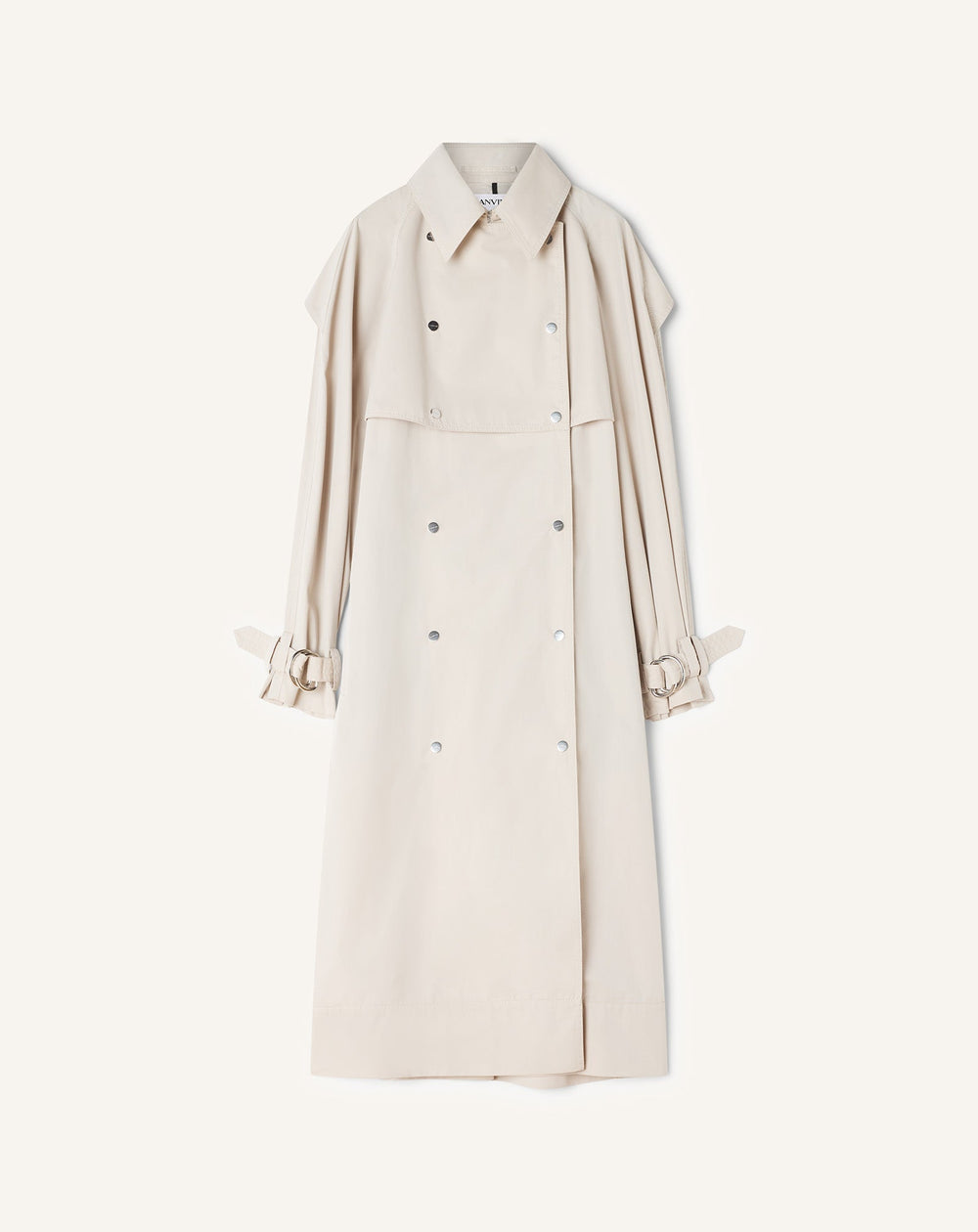 Trench En Coton White | Lanvin Women