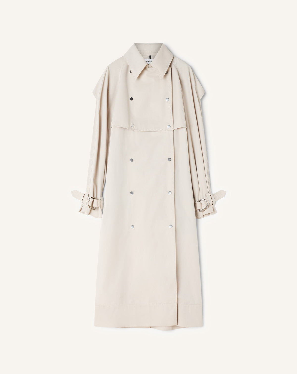 Trench En Coton White | Lanvin Women