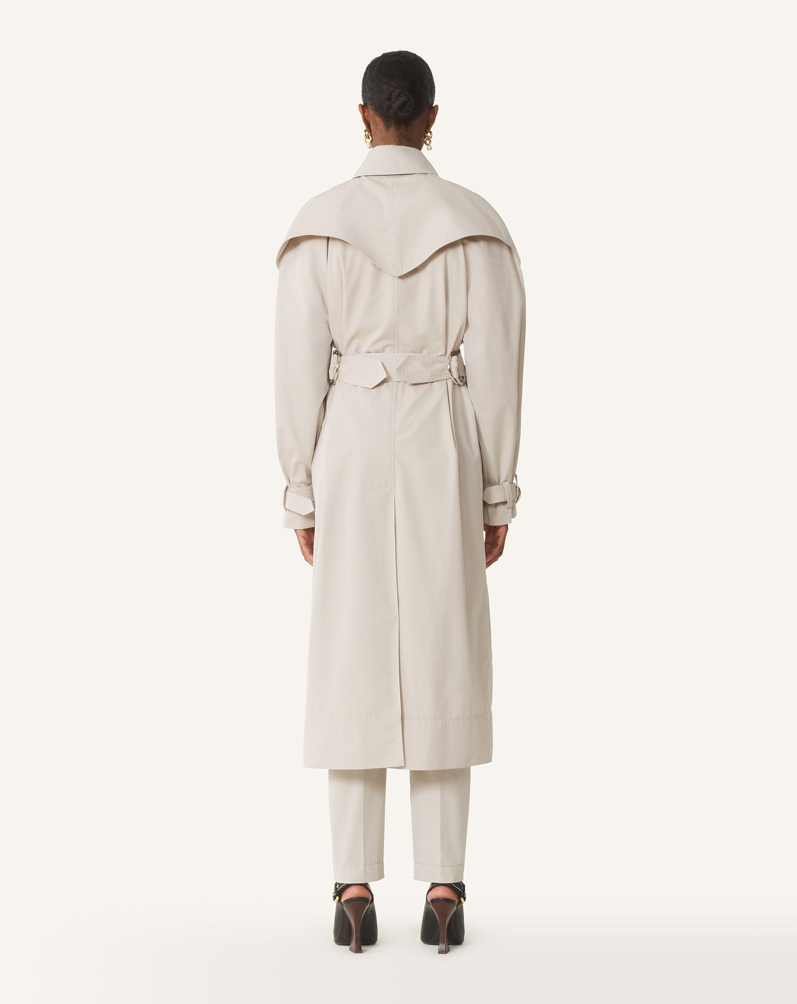 Trench En Coton White | Lanvin Women