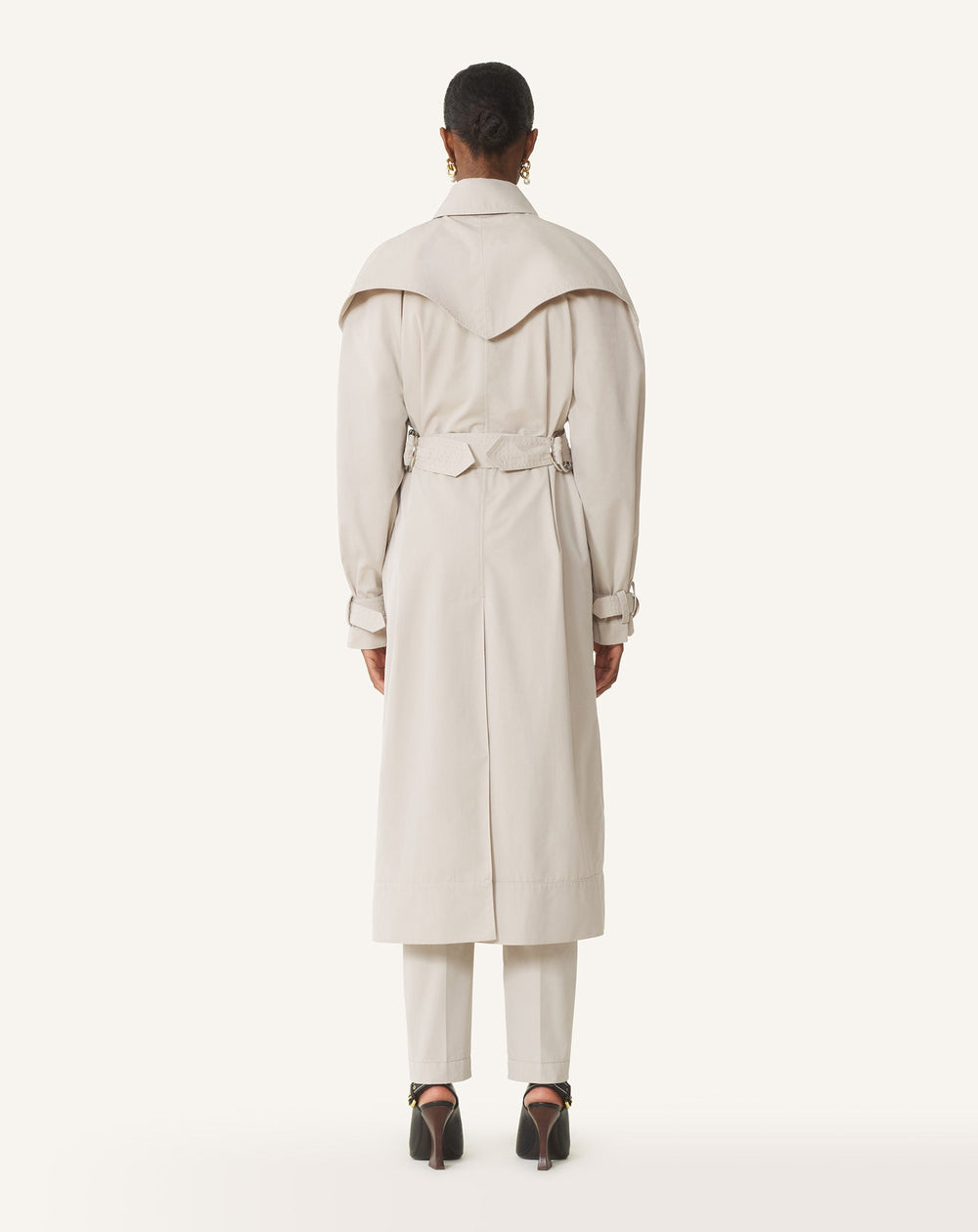 Trench En Coton White | Lanvin Women