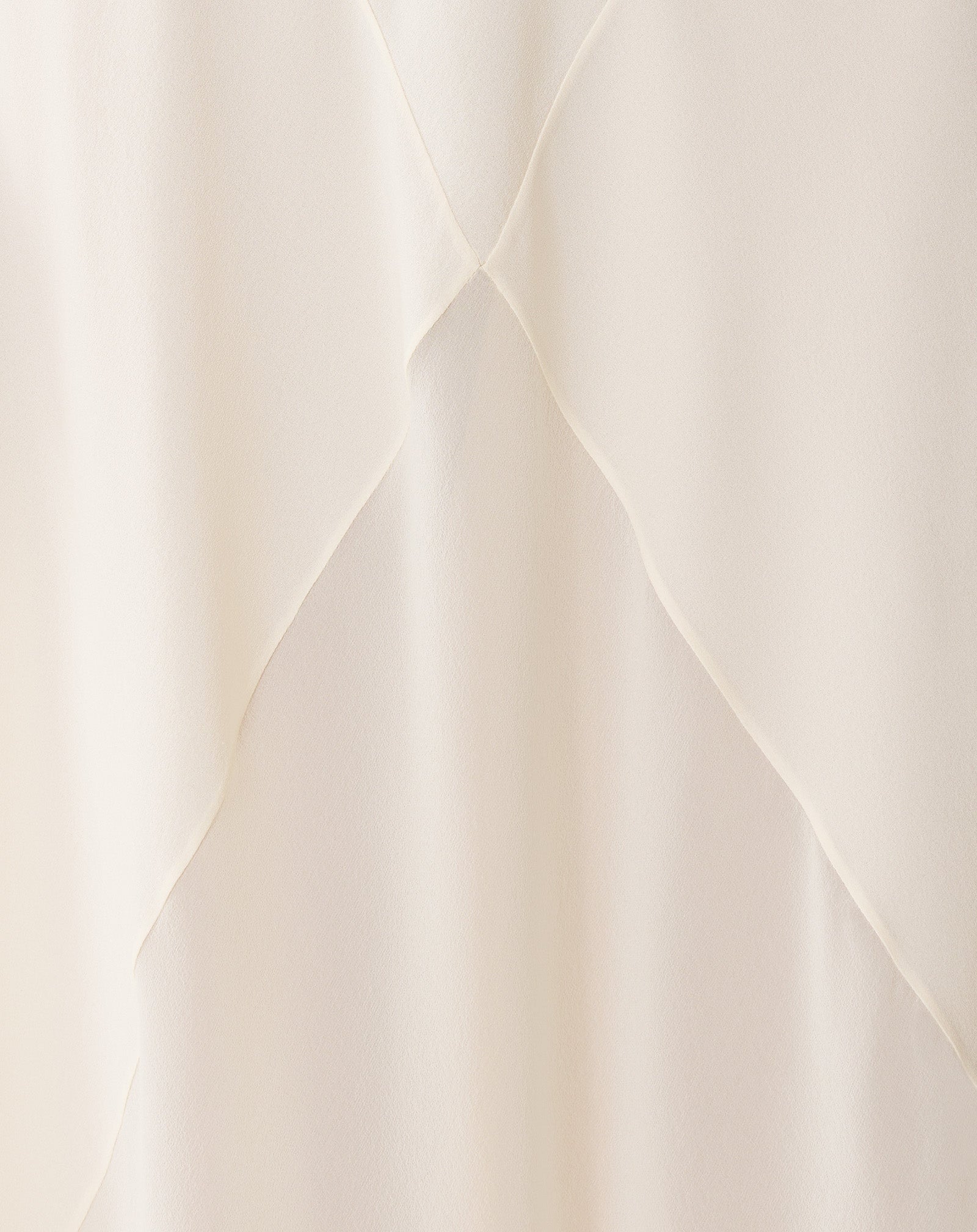 Robe Longue En Georgette De Soie White | Lanvin Women