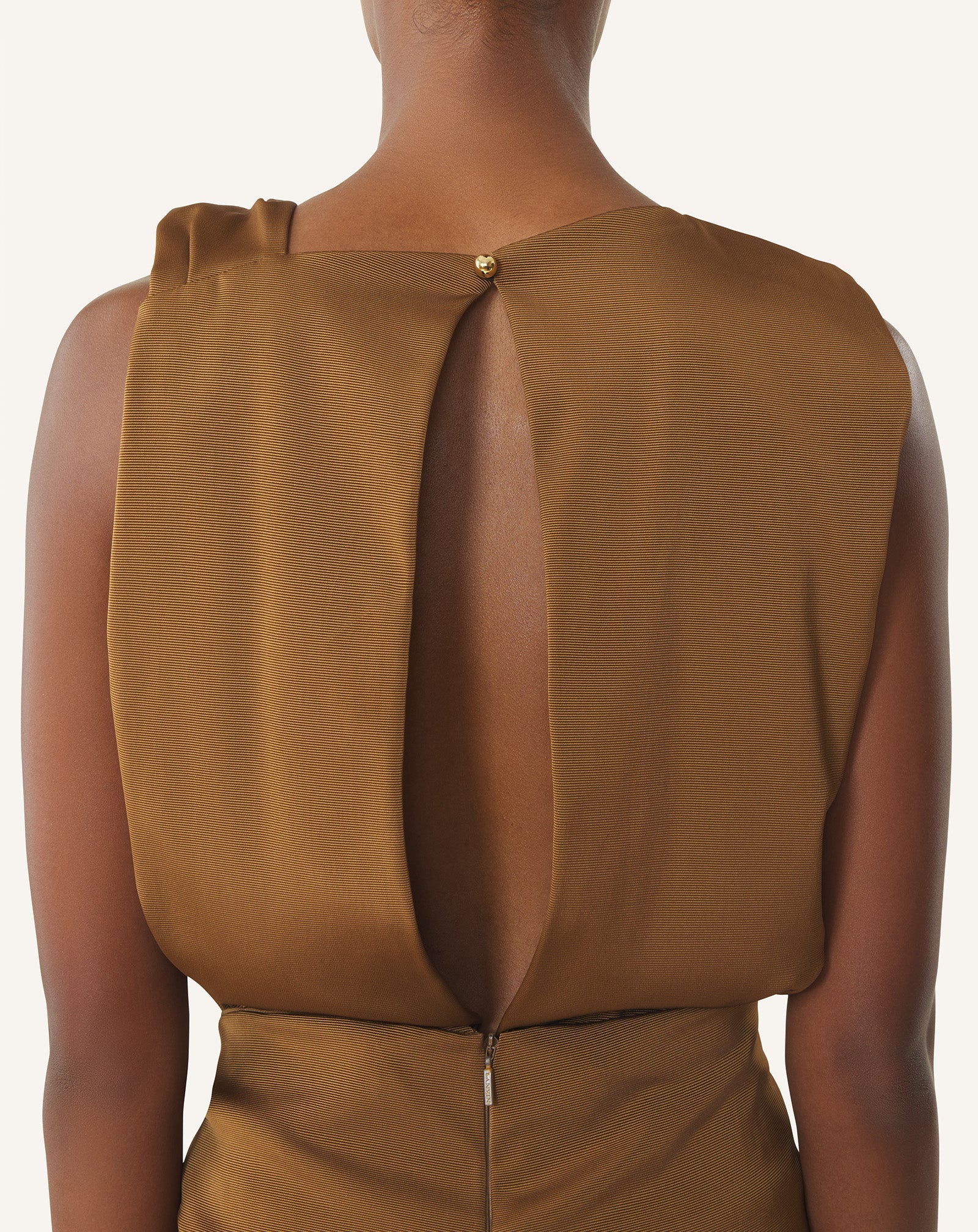 Robe Midi En Viscose Brown | Lanvin Women