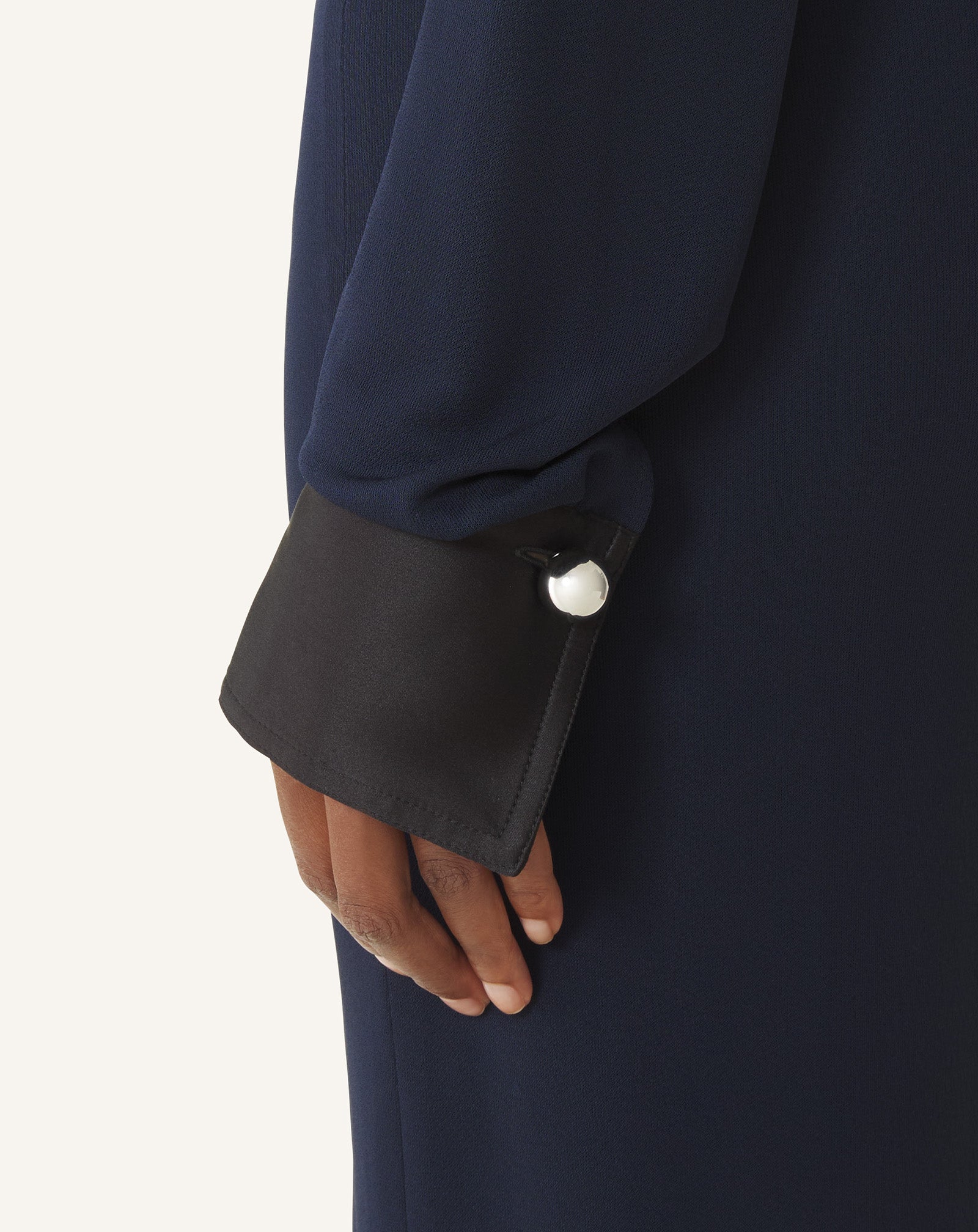 Robe Drapée En Jersey Crêpe Blue | Lanvin Women