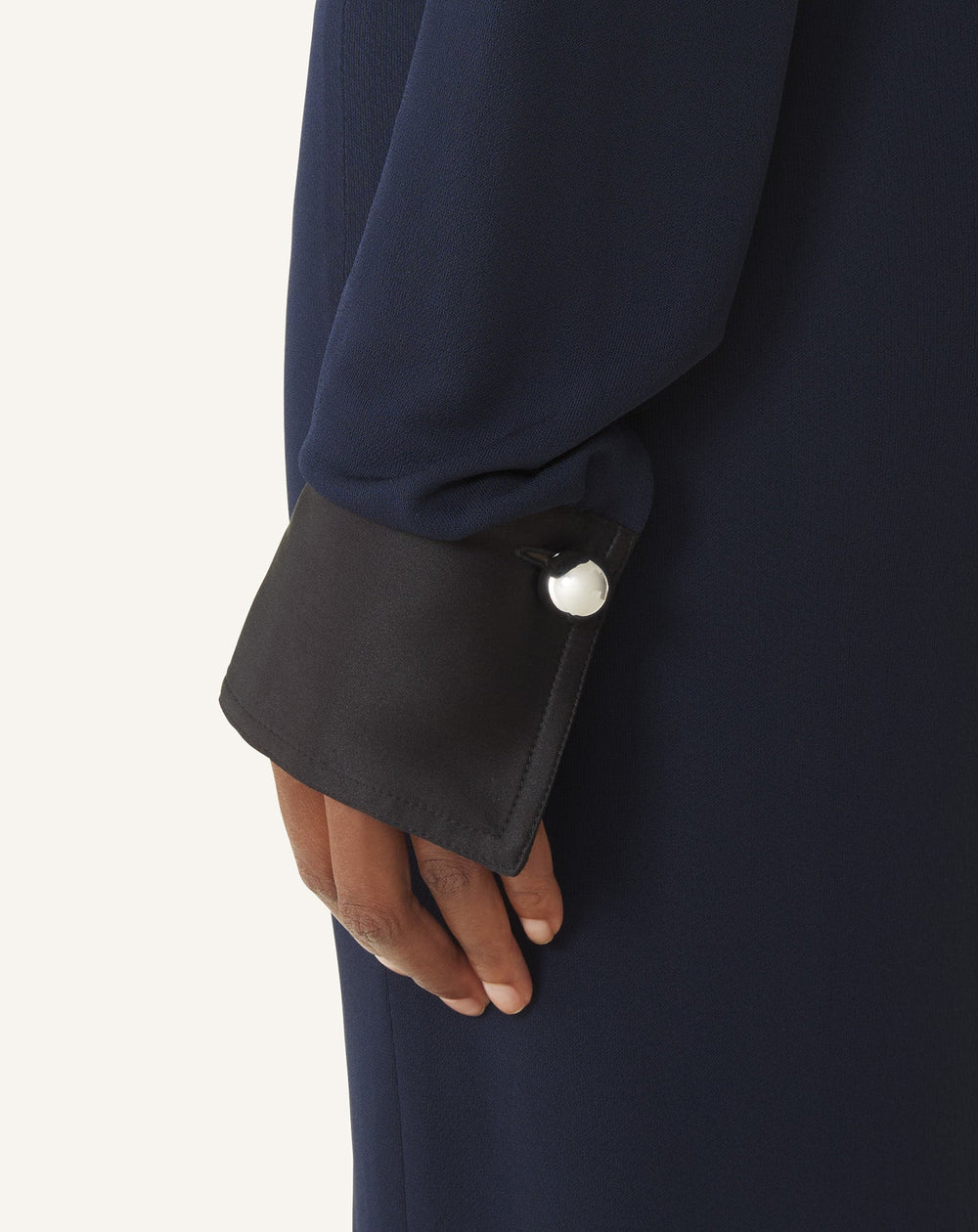 Robe Drapée En Jersey Crêpe Blue | Lanvin Women