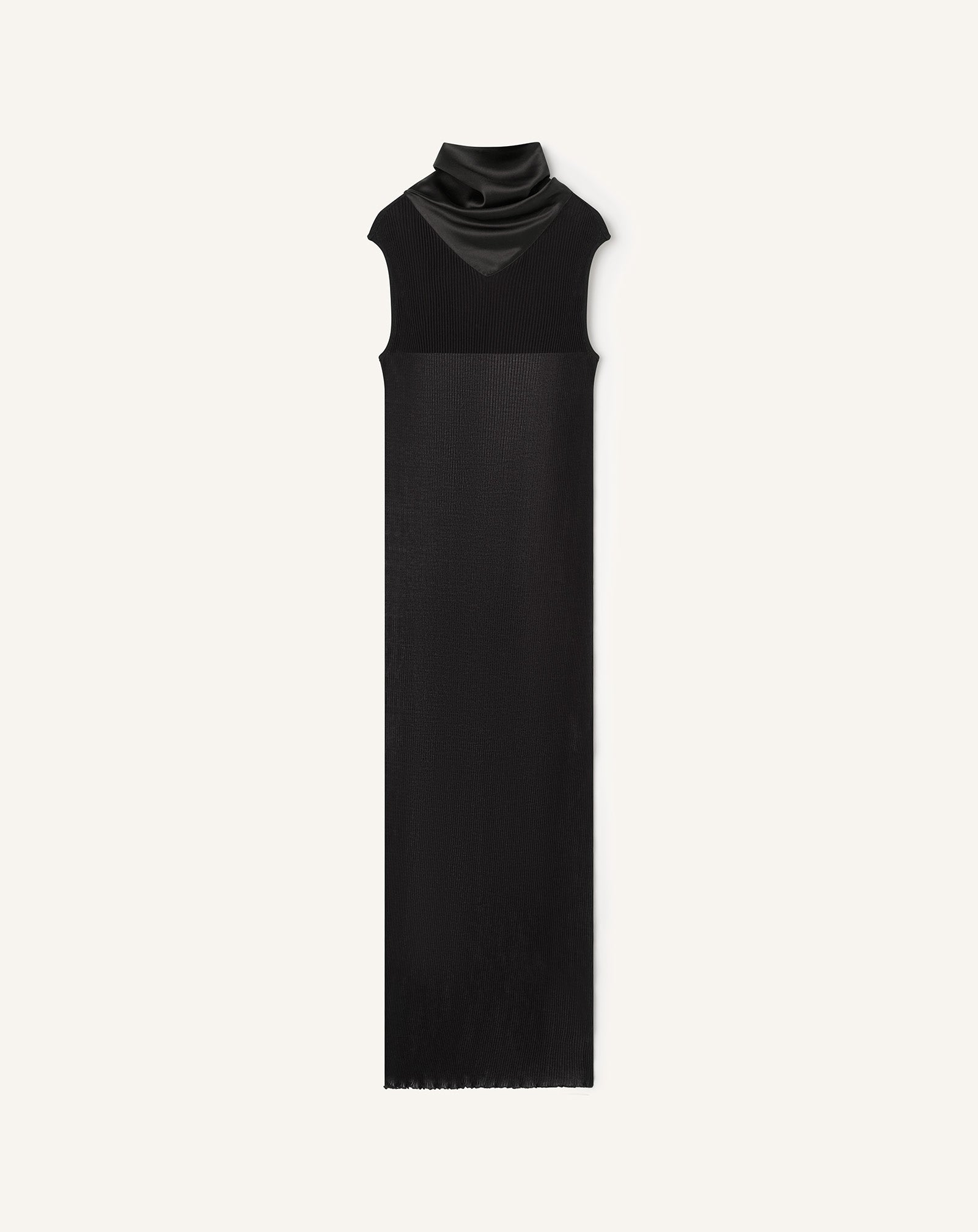 Robe En Jersey Plissé Black | Lanvin Women