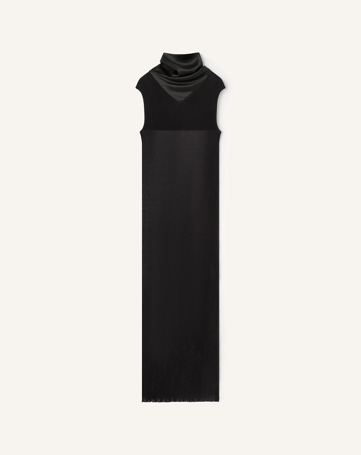 Robe En Jersey Plissé Black | Lanvin Women