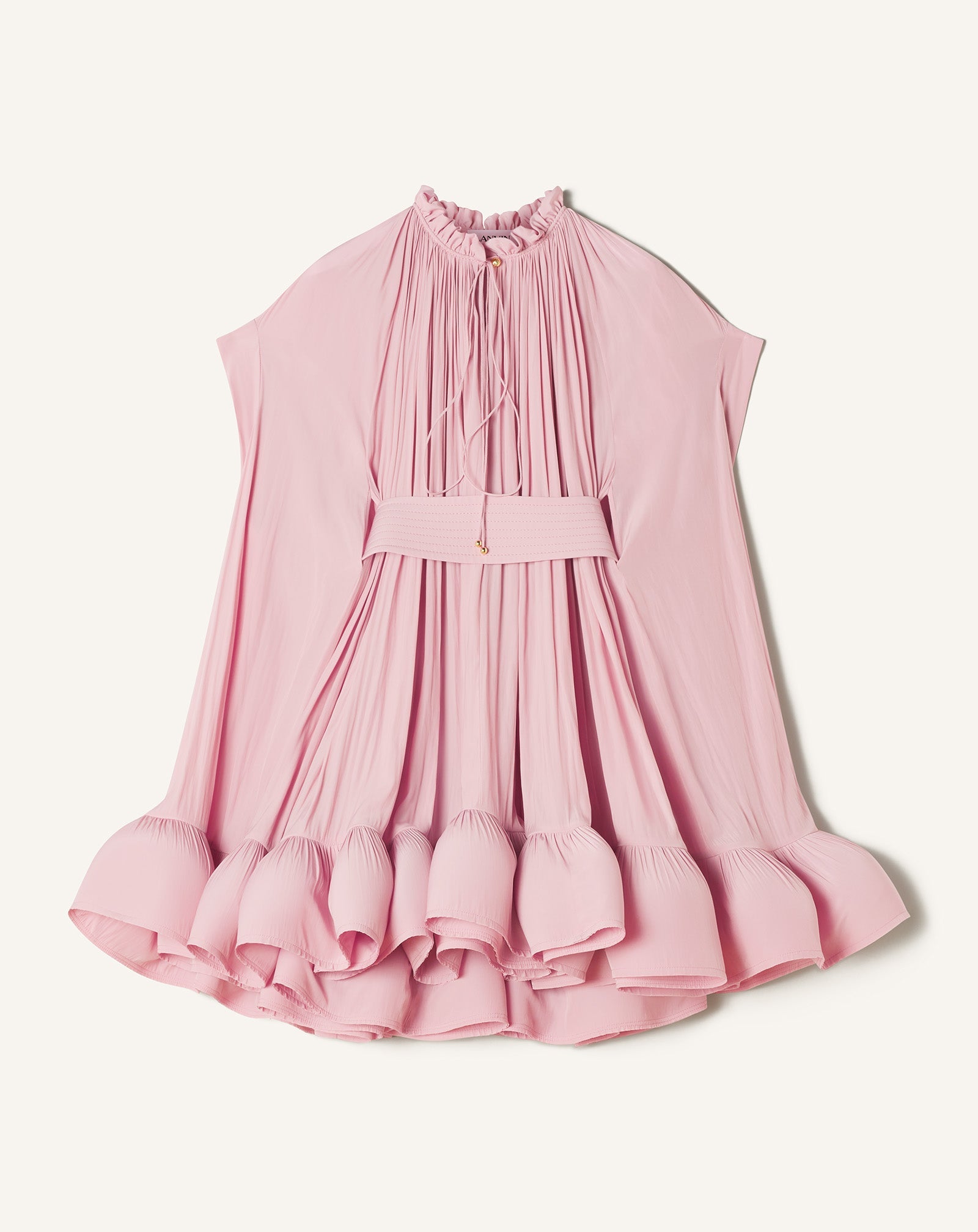 SHORT CHARMEUSE DRESS PINK | Lanvin Women