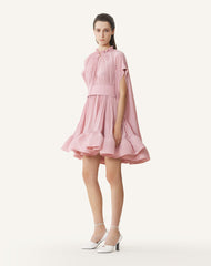 SHORT CHARMEUSE DRESS PINK | Lanvin Women