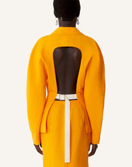 Veste Dos Nu En Papier Orange | Lanvin Women