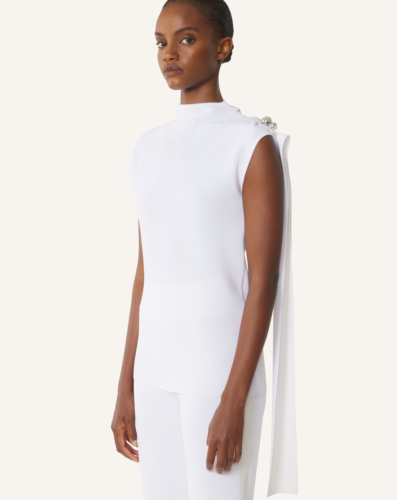 Haut En Viscose White | Lanvin Women