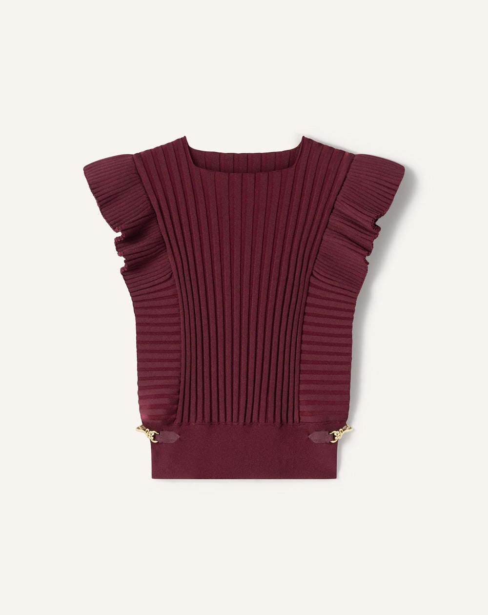 Pull À Plastron En Viscose Red | Lanvin Women